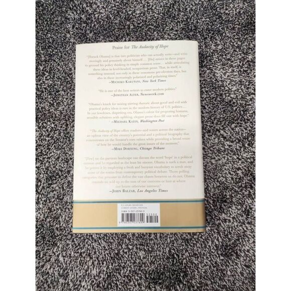 The Audacity of Hope Hardcover First Edition - Picture 4 of 9